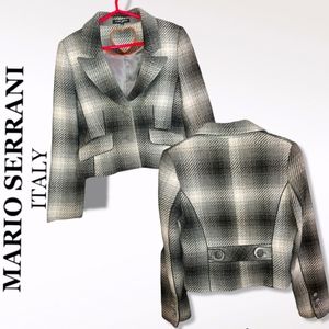 Mario Serrani Plaid Jacket